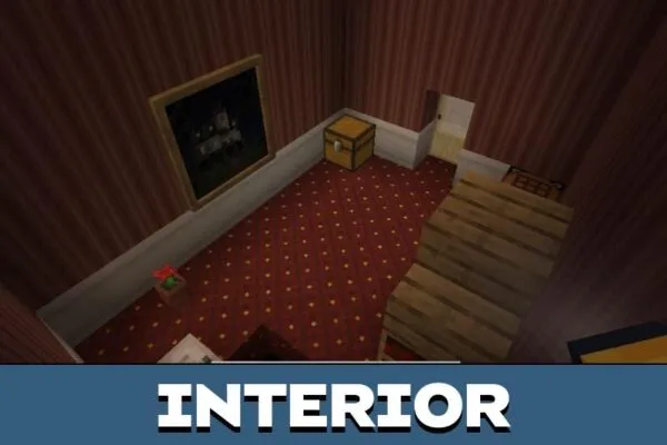 Interior from Horror Monsters Mod for Minecraft PE