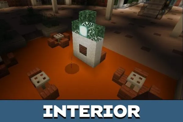 Interior from Rolling Giant Mod for Minecraft PE