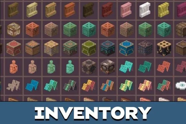 Inventory from Kingdoms Texture Pack for Minecraft PE