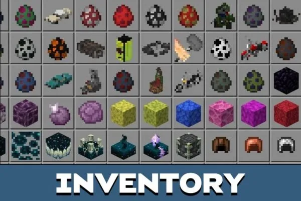 Inventory from Marvel Zombies Mod for Minecraft PE