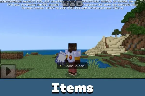 Items from Neo Ecoligical Craft Mod for Minecraft PE