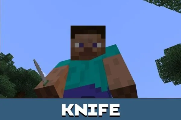 Knife from Crossbattle Mod for Minecraft PE