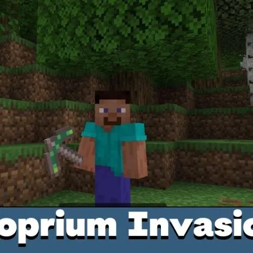 Koprium Invasion Mod for Minecraft PE