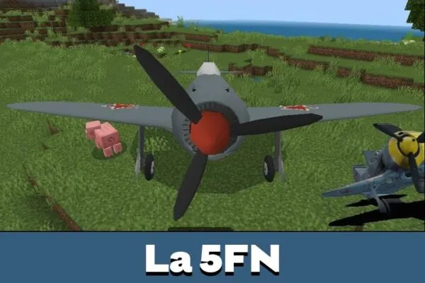 La 5FN from Warthunder Mod for Minecraft PE