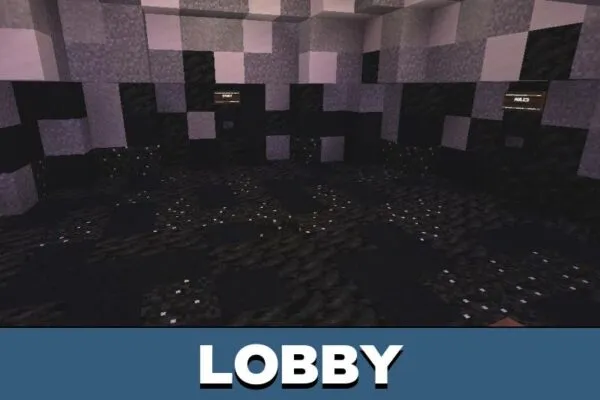 Lobby from Infinite Tunnel Map for Minecraft PE