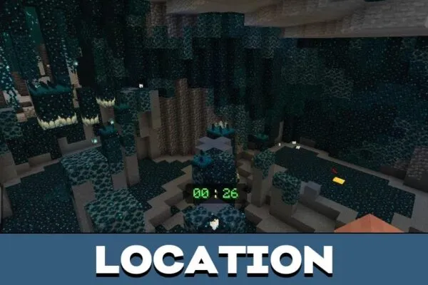 Location from Warden Parkour Map for Minecraft PE