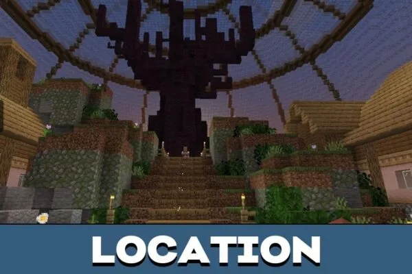 Location from Vibrant Adventures Map for Minecraft PE
