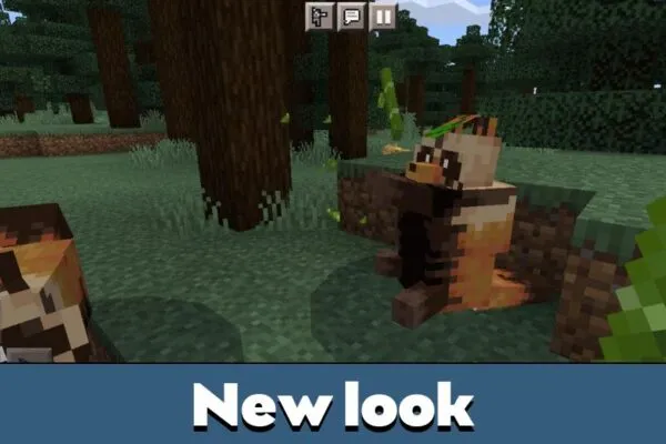 Look from Tanukis Texture Pack for Minecraft PE