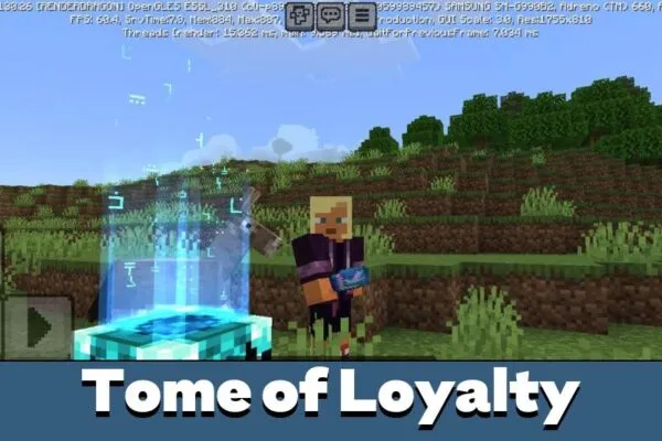 Loyalty from Bewitched Mod for Minecraft PE