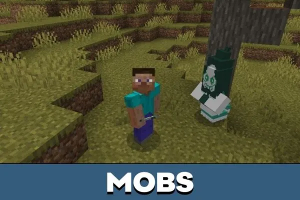 Mobs from Deltarune Mod for Minecraft PE