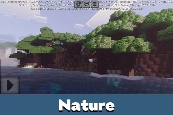 Nature from Auralis Texture Pack for Minecraft PE