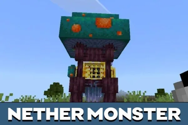 Nether Monster from Mirror Mobs for Minecraft PE