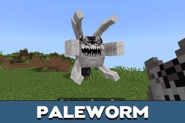 Paleworm from Rise of Horror Mod for Minecraft PE