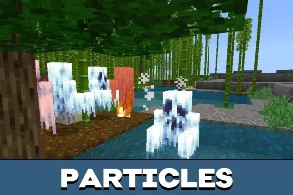 Particles from Wraiths Texture Pack for Minecraft PE