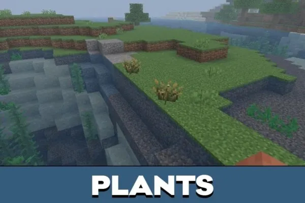Plants from Yummysheep Shader for Minecraft PE