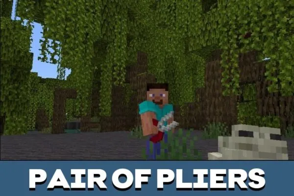 Pliers from Abandoned Vehicles Mod for Minecraft PE