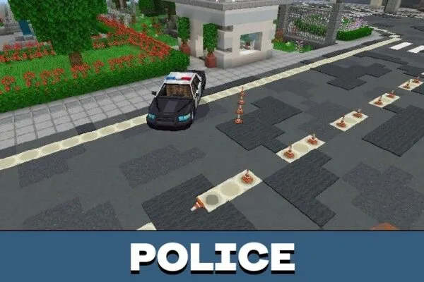 Police from Hospital Simulator Map for Minecraft PE