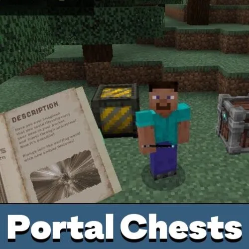Portal Chests Mod for Minecraft PE