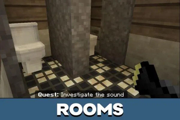 Rooms from Antlers Map for Minecraft PE