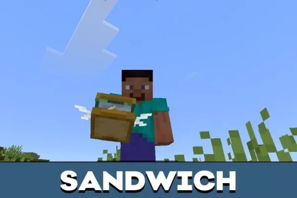 Sandwich from Monster Food Mod for Minecraft PE