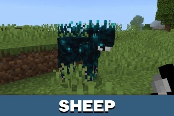Sheep from Mirror Mobs for Minecraft PE