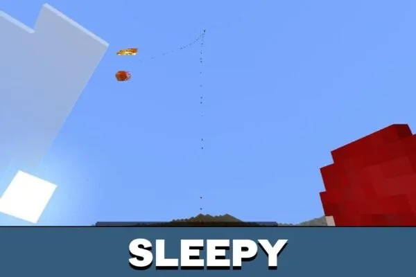 Sleepy Demon Eye Mod for Minecraft PE