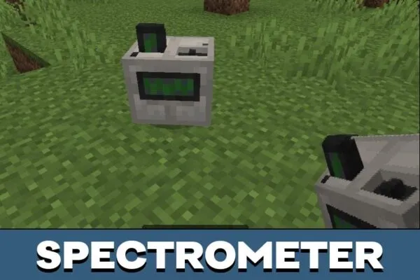Spectrometer form Fossil Record Mod for Minecraft PE