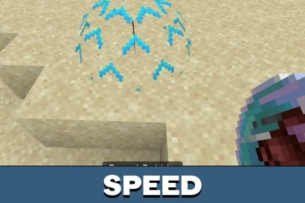 Speed from Potion Bubbles Mod for Minecraft PE