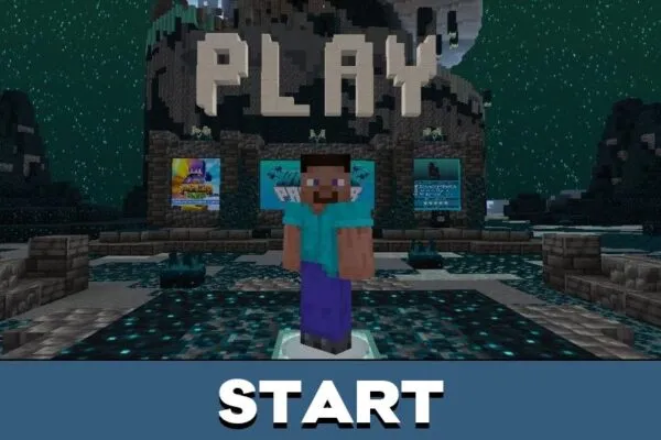 Start from Warden Parkour Map for Minecraft PE