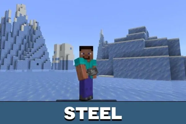 Steel from Russian Roulette Mod for Minecraft PE