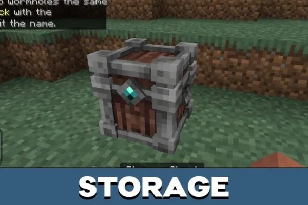 Storage from Portal Chests Mod for Minecraft PE