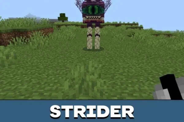 Strider from Mirror Mobs for Minecraft PE