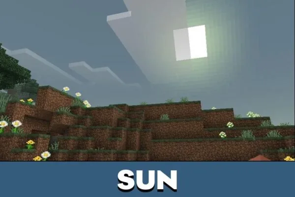 Sun from Dark Fantasy Texture Pack for Minecraft PE
