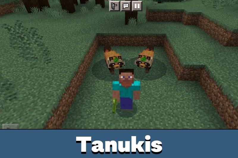 Download Tanukis Texture Pack for Minecraft Bedrock