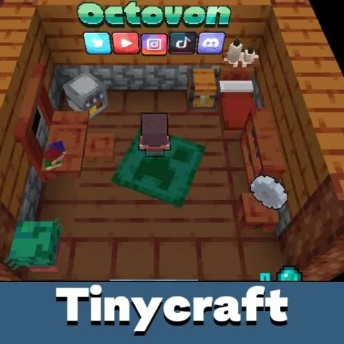 Tinyсraft Map for Minecraft PE