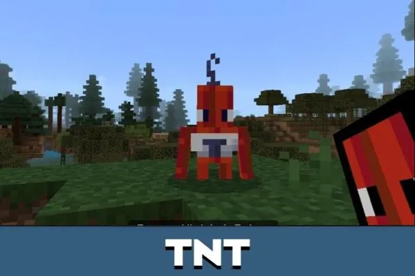 TNT Mini Golems Mod for Minecraft PE