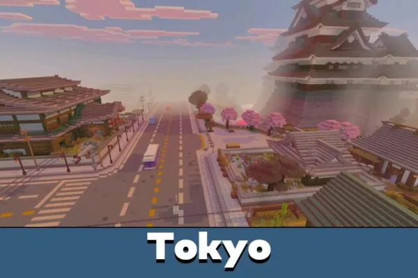 Tokyo from Japanese City Map for Minecraft PE