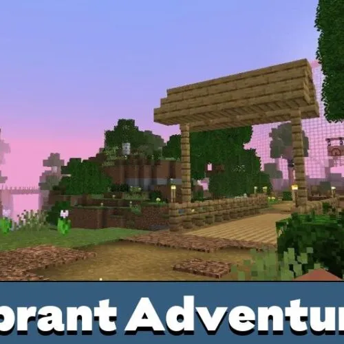 Vibrant Adventures Map for Minecraft PE