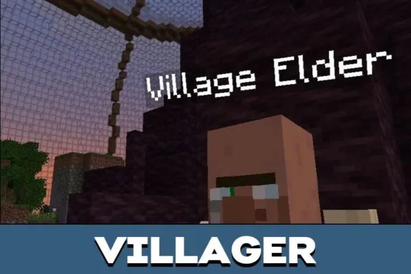 Villager from Vibrant Adventures Map for Minecraft PE