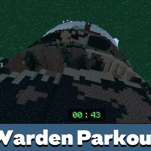 Warden Parkour Map for Minecraft PE