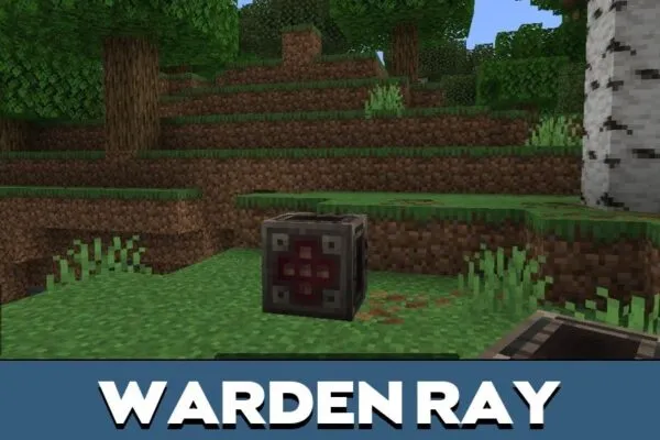Warden Ray from Trap Blocks Mod for Minecraft PE