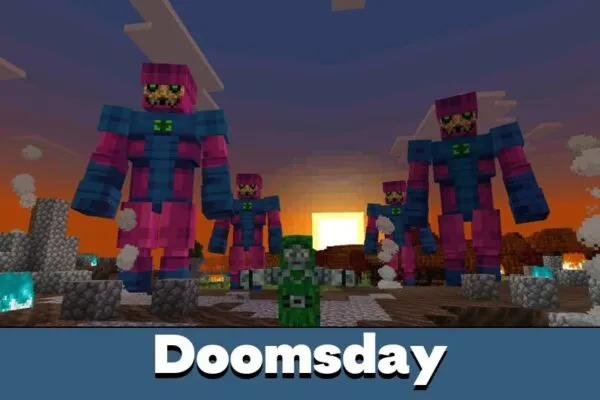 Doomsday from Avengers Mod for Minecraft Bedrock
