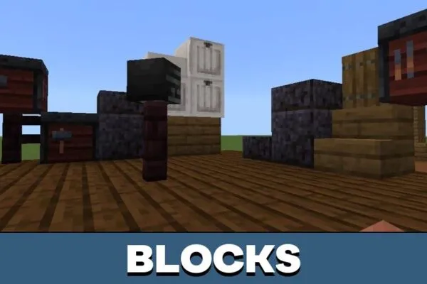 Blocks from Forsaken Map for Minecraft PE