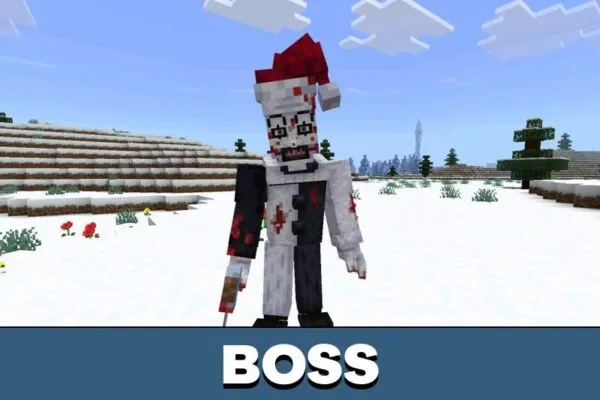 Boss from Art Clown Mod for Minecraft PE