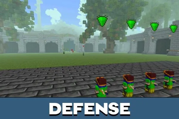 Defense from Toys and Monsters Mod for Minecraft PE