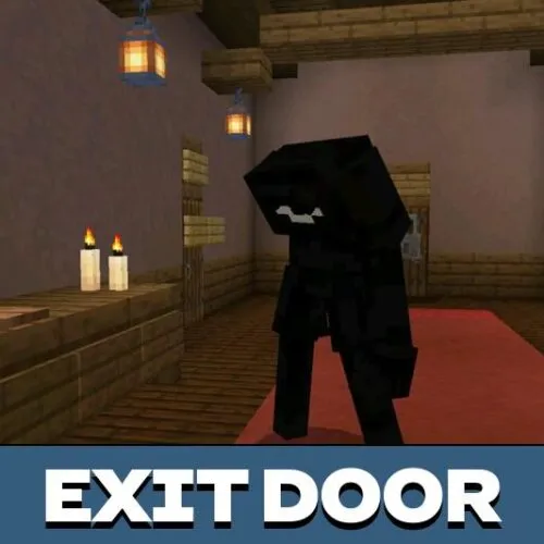 Exit Door Mod for Minecraft PE