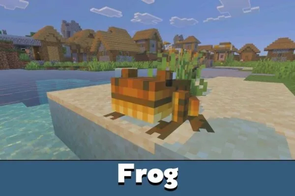 Frog from Wild Life Mod for Minecraft PE