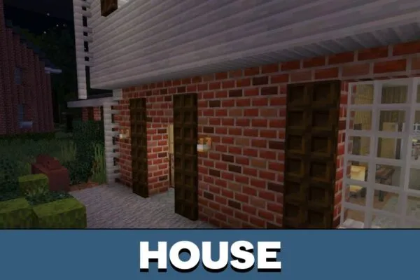 House from Stranger Things Mod for Minecraft PE