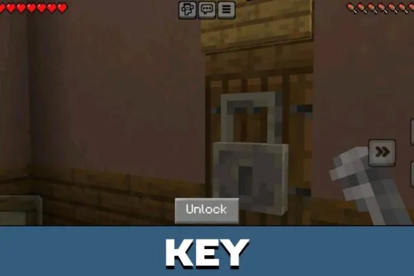 Key from Exit Door Mod for Minecraft PE