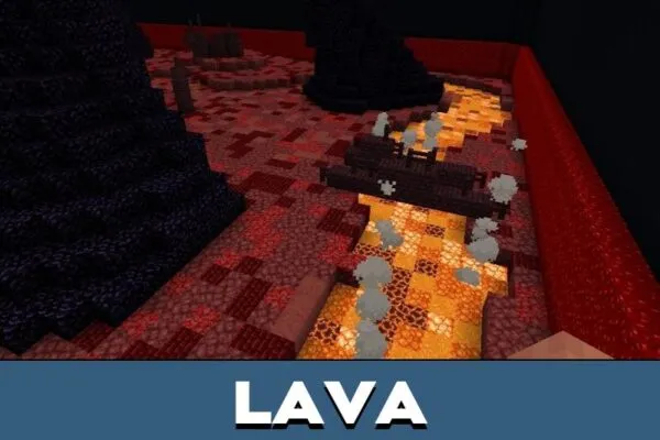Lava from Forsaken Map for Minecraft PE